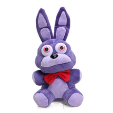 Load image into Gallery viewer, 25cm FNAF Freddy Fazbear  Plush Toys Five Nights At Freddy&#39;s Golden Bear Nightmare Cupcake Foxy Balloon Boy Clown Stuffed Dolls