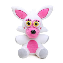 Load image into Gallery viewer, 25cm FNAF Freddy Fazbear  Plush Toys Five Nights At Freddy&#39;s Golden Bear Nightmare Cupcake Foxy Balloon Boy Clown Stuffed Dolls