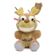 Load image into Gallery viewer, 25cm FNAF Freddy Fazbear  Plush Toys Five Nights At Freddy&#39;s Golden Bear Nightmare Cupcake Foxy Balloon Boy Clown Stuffed Dolls
