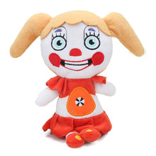 Load image into Gallery viewer, 25cm FNAF Freddy Fazbear  Plush Toys Five Nights At Freddy&#39;s Golden Bear Nightmare Cupcake Foxy Balloon Boy Clown Stuffed Dolls