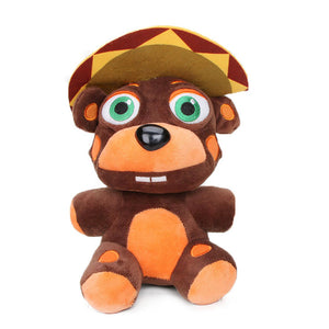 25cm FNAF Freddy Fazbear  Plush Toys Five Nights At Freddy's Golden Bear Nightmare Cupcake Foxy Balloon Boy Clown Stuffed Dolls