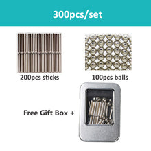 Load image into Gallery viewer, 3D DIY Magnetic Building Blocks Magnetic Designer Magnet Sticks &amp; Metal Balls Brain Training Toys For Children