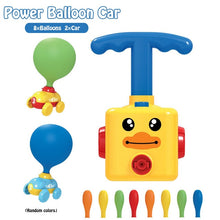 Load image into Gallery viewer, Education Science Experiment Toy Inertial Power Balloon Car Toy Puzzle Fun Inertial Power Car Balloon Toys for Children Gift