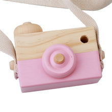 Load image into Gallery viewer, Cute Nordic Hanging Wooden Camera Toys Kids Toy Gift 10*8*5.5cm Room Decor Furnishing Articles Wooden Toys For Kid