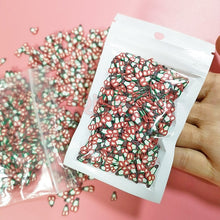 Load image into Gallery viewer, 10g/pack Fimo Fruit Slices Decor Additives For Slime Filler Supplies Charms Clay Accessories Avocado Fimo For Nail Art Slime Toy