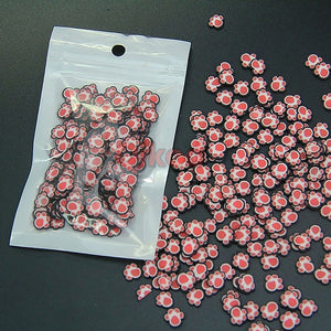 10g/pack Fimo Fruit Slices Decor Additives For Slime Filler Supplies Charms Clay Accessories Avocado Fimo For Nail Art Slime Toy