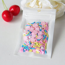 Load image into Gallery viewer, 10g/pack Fimo Fruit Slices Decor Additives For Slime Filler Supplies Charms Clay Accessories Avocado Fimo For Nail Art Slime Toy