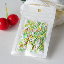 Load image into Gallery viewer, 10g/pack Fimo Fruit Slices Decor Additives For Slime Filler Supplies Charms Clay Accessories Avocado Fimo For Nail Art Slime Toy