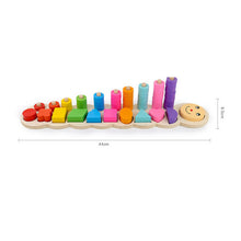 Load image into Gallery viewer, Montessori Educational Wooden Toys For kids Board Math Fishing Count Numbers Matching Digital Shape Match Early Education Toy
