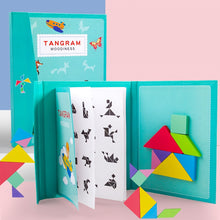 Load image into Gallery viewer, Magnetic 3D  Puzzle Jigsaw Tangram Game Montessori Learning Educational Drawing Board Games Toy Gift for Children Brain Tease