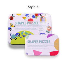 Load image into Gallery viewer, Magnetic 3D  Puzzle Jigsaw Tangram Game Montessori Learning Educational Drawing Board Games Toy Gift for Children Brain Tease