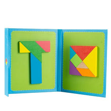Load image into Gallery viewer, Magnetic 3D  Puzzle Jigsaw Tangram Game Montessori Learning Educational Drawing Board Games Toy Gift for Children Brain Tease