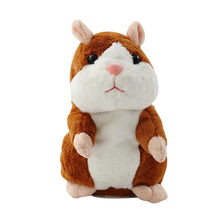 Load image into Gallery viewer, Talking Hamster Mouse Pet Christmas Toy Speak Talking Sound Record Hamster Educational Plush Toy for Children Christmas Gift