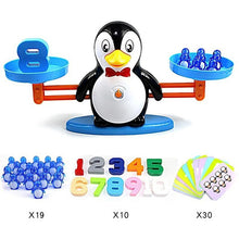 Load image into Gallery viewer, Math Match Game Board Toys Monkey Cat Match Balancing Scale Number Balance Game Kids Educational Toy to Learn add and subtract