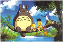 Load image into Gallery viewer, Wooden Puzzles 1000 Pieces Cartoon Anime Spirited Away Totoro Jigsaw Educational Kids Adult Antistress Brain Teaser Puzzles Toys