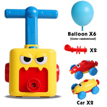 Load image into Gallery viewer, inertial balloon powered car toys aerodynamics energy kids puzzle Early Educational Science Experiment Fun toys Children