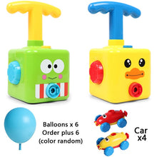 Load image into Gallery viewer, inertial balloon powered car toys aerodynamics energy kids puzzle Early Educational Science Experiment Fun toys Children