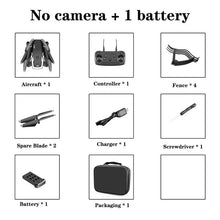 Load image into Gallery viewer, Sharefunbay zangão 4k hd câmera grande angular 1080 p wifi fpv zangão câmera dupla quadcopter altura manter zangão câmera