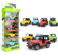 Load image into Gallery viewer, Simulation classic car toy,1:64 scale alloy pull back bus,truck car toys,4pcs Collecting toy model,child&#39;s gift,free shipping