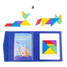 Load image into Gallery viewer, Magnetic 3D  Puzzle Jigsaw Tangram Game Montessori Learning Educational Drawing Board Games Toy Gift for Children Brain Tease