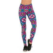Load image into Gallery viewer, Brands Women Fashion Legging Fluorescent tree branch Printing leggins Slim High Waist Leggings Woman Pants