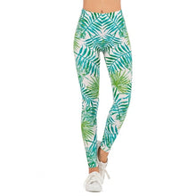Load image into Gallery viewer, Brands Women Fashion Legging Fluorescent tree branch Printing leggins Slim High Waist Leggings Woman Pants