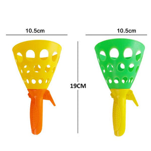1PC Indoor Sports Games Toys Children Throwing Catching The Ball Set Parent-child Interactive Catch Ball Toy Mini Ejection ball