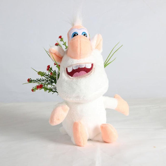 Hot Selling Currently Available Russia Cartoon White Pig Buba Plush Toys Gift Doll Toy