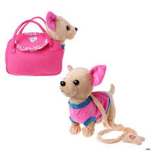 Load image into Gallery viewer, Electronic Pet Robot Dog Zipper Walking Singing Interactive Toy With Bag For Children Kids Birthday Gifts