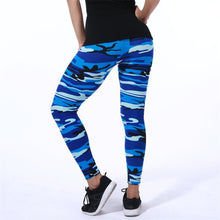 Load image into Gallery viewer, VISNXGI New Fashion 2020 Camouflage Printing Elasticity Leggings Camouflage Fitness Pant Legins Casual Milk Legging For Women