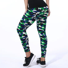 Load image into Gallery viewer, VISNXGI New Fashion 2020 Camouflage Printing Elasticity Leggings Camouflage Fitness Pant Legins Casual Milk Legging For Women