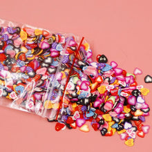 Load image into Gallery viewer, 1000 Uds. Relleno de frutas en rodajas para arte de uñas Slime Fruit Fimo adición para Lizun Diy encanto accesorios para Slime suministros de decoración de Juguetes