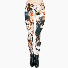 Load image into Gallery viewer, Marche di Modo Delle Donne Legging Aztec Rotonda Ombre Stampa Leggins Slim a Vita Alta Leggings Donna Pantaloni
