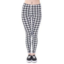 Load image into Gallery viewer, Marche di Modo Delle Donne Legging Aztec Rotonda Ombre Stampa Leggins Slim a Vita Alta Leggings Donna Pantaloni