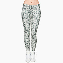 Load image into Gallery viewer, Marche di Modo Delle Donne Legging Aztec Rotonda Ombre Stampa Leggins Slim a Vita Alta Leggings Donna Pantaloni