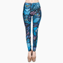 Load image into Gallery viewer, Marche di Modo Delle Donne Legging Aztec Rotonda Ombre Stampa Leggins Slim a Vita Alta Leggings Donna Pantaloni
