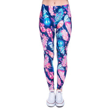 Load image into Gallery viewer, Marche di Modo Delle Donne Legging Aztec Rotonda Ombre Stampa Leggins Slim a Vita Alta Leggings Donna Pantaloni