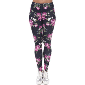 Marche di Modo Delle Donne Legging Aztec Rotonda Ombre Stampa Leggins Slim a Vita Alta Leggings Donna Pantaloni