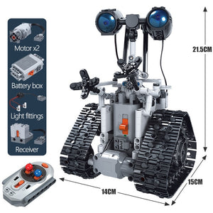 ERBO 408PCS City Creative RC Robot Electric Building Blocks Technic Remote Control Intelligent Robot Bricks Toys For Children
