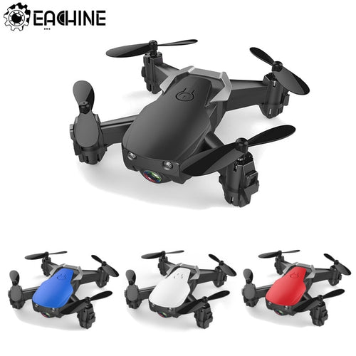 Eachine E61/E61hw Mini Drone con/sin cámara HD Modo de retención alta RC Quadcopter RTF WiFi FPV helicóptero plegable VS HS210