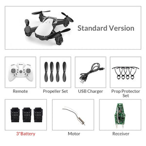 Eachine E61/E61hw Mini Drone con/sin cámara HD Modo de retención alta RC Quadcopter RTF WiFi FPV helicóptero plegable VS HS210