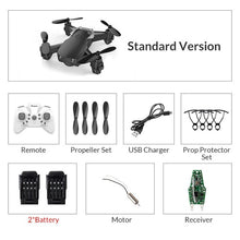Load image into Gallery viewer, Eachine E61/E61hw Mini Drone con/sin cámara HD Modo de retención alta RC Quadcopter RTF WiFi FPV helicóptero plegable VS HS210