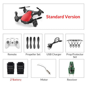 Eachine E61/E61hw Mini Drone con/sin cámara HD Modo de retención alta RC Quadcopter RTF WiFi FPV helicóptero plegable VS HS210