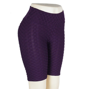 Mallas deportivas de cintura alta para mujer, mallas Push Up de moda de Color sólido, mallas para culturismo, pantalones para mujer