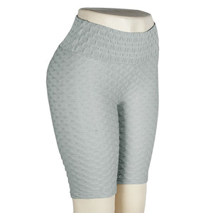 Mallas deportivas de cintura alta para mujer, mallas Push Up de moda de Color sólido, mallas para culturismo, pantalones para mujer