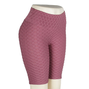 Mallas deportivas de cintura alta para mujer, mallas Push Up de moda de Color sólido, mallas para culturismo, pantalones para mujer