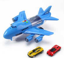 Load image into Gallery viewer, Jouet avion musique histoire Simulation piste inertie enfant jouet avion grande taille avion de passager enfants avion de ligne jouet voiture