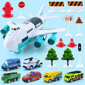 Jouet avion musique histoire Simulation piste inertie enfant jouet avion grande taille avion de passager enfants avion de ligne jouet voiture