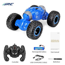 Load image into Gallery viewer, JJRC Q70 RC voiture radiocommande 2.4GHz 4WD torsion-désert voitures hors route Buggy jouet haute vitesse escalade RC voiture enfants enfants jouets