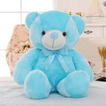 Load image into Gallery viewer, 50cm Creative Light Up LED Teddy Bear Stuffed Animals Plush Toy Colorful Glowing   Christmas Gift for Kids Pillow